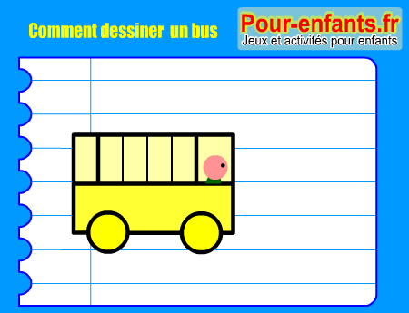 Apprendre à dessiner un car bus Comment dessiner cars par étapes.